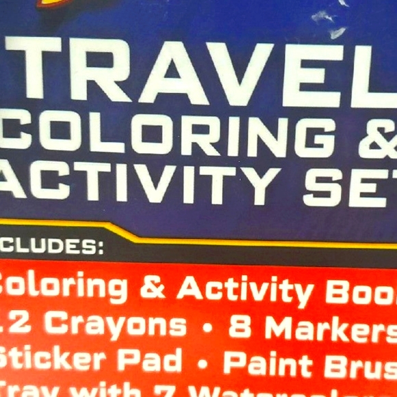 Spiderman Travel Coloring & Activity Set - Picture 7 of 7